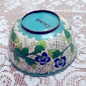 Antique Chinese Small Cloisonne Bowl (pre 1890) - Very NICE condition